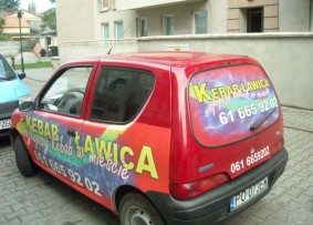 Oklejanie - Reklama zewnętrzna